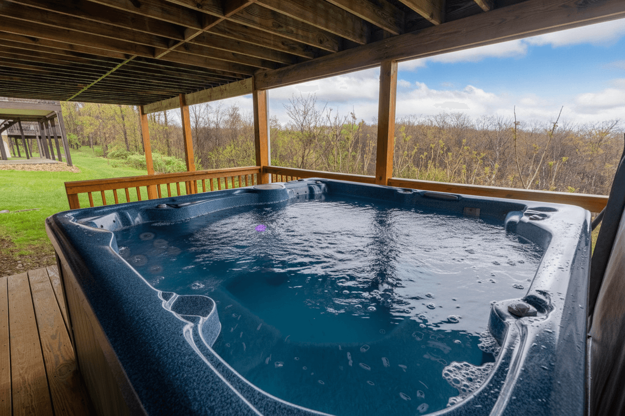 Hot Tub Under the Stars